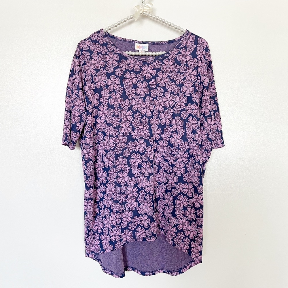 LuLaRoe Printed Floral Irma Top
